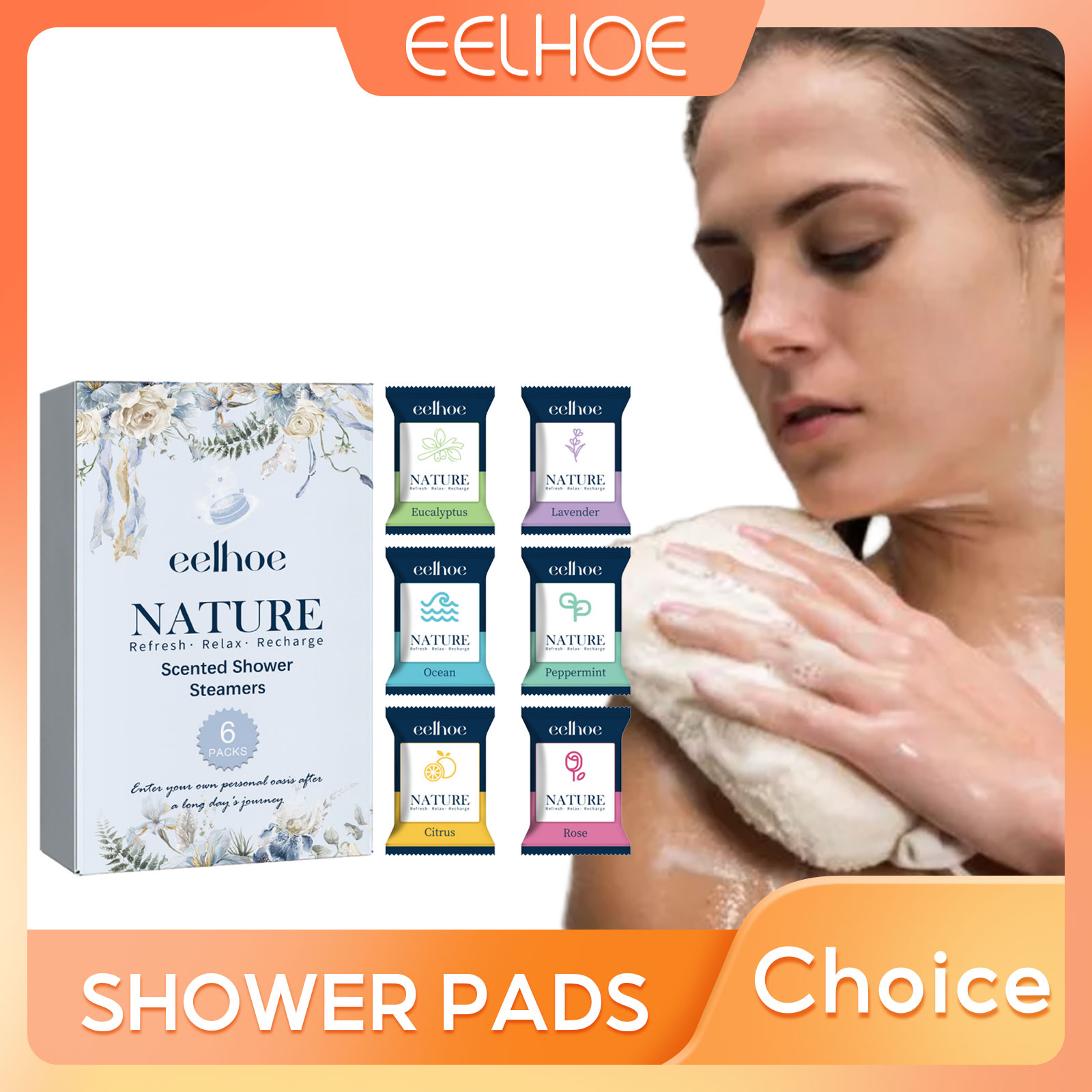 Shower Steamer Tablet - EELHOE Doccia Vapori Compresse Sollievo dallo