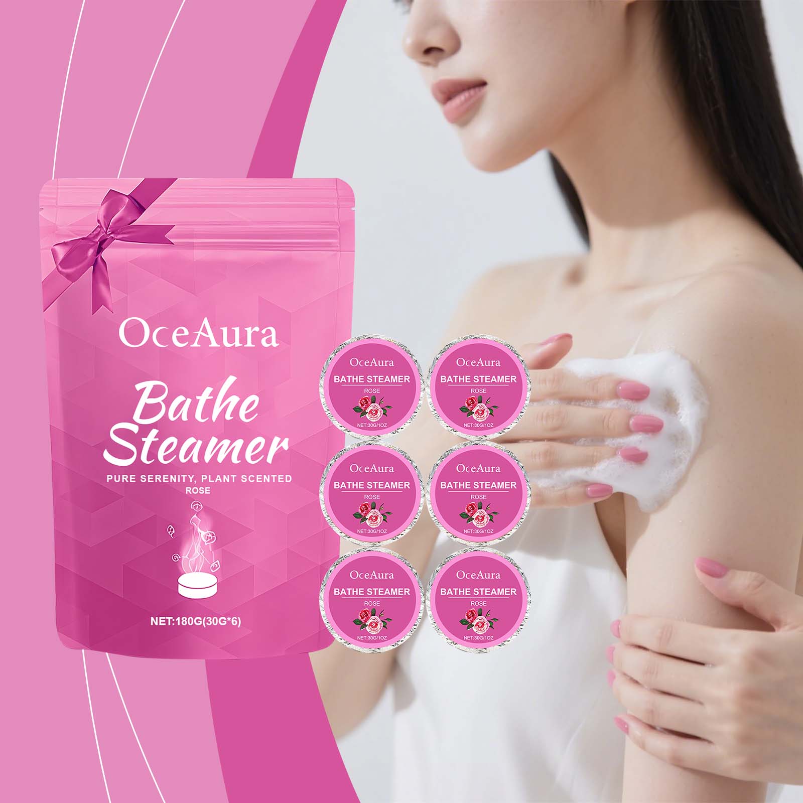 Shower Steamer Tablet - Pastiglie Effervescenti per Doccia, Aromaterapia, Sollievo