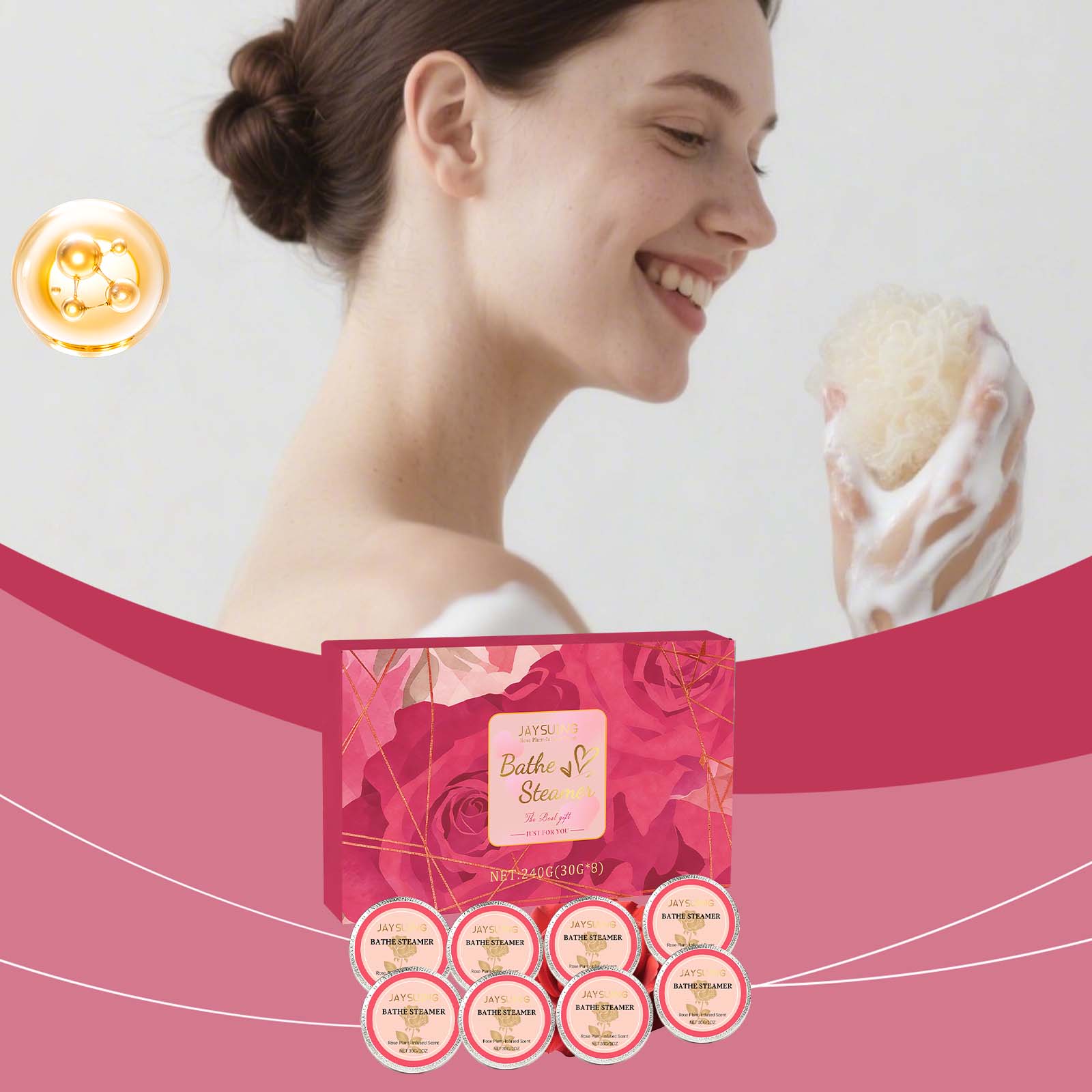 Shower Steamer Tablet - Compresse effervescenti per doccia, regali di