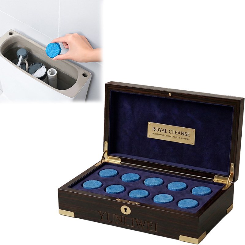 Shower Steamer Tablet - Confezione da 10 Pastiglie Effervescenti Blu