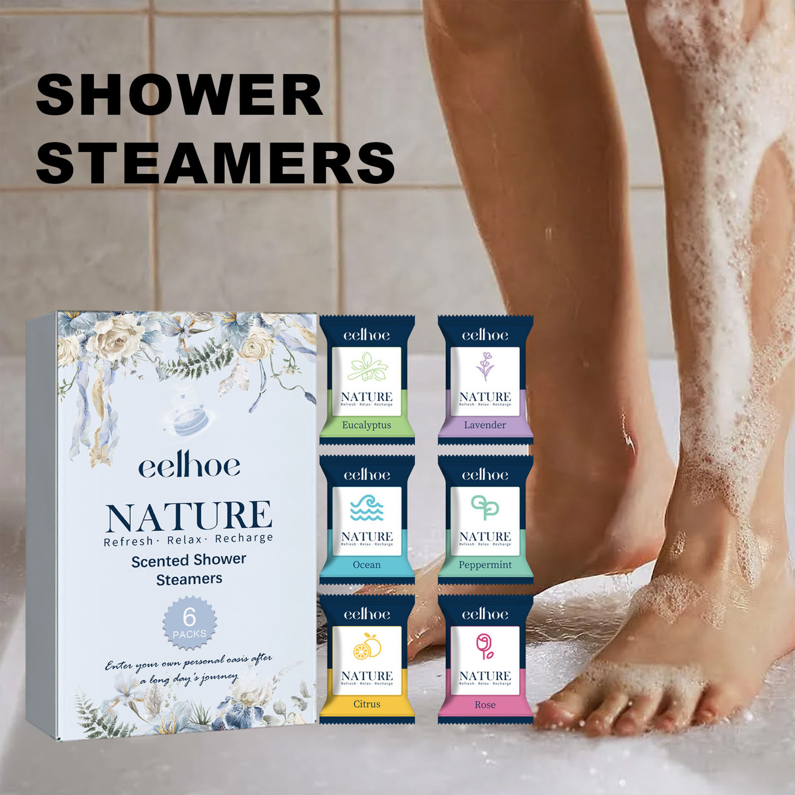 6 compresse per doccia per aro - Shower Steamer Tablet recensione e prezzo
