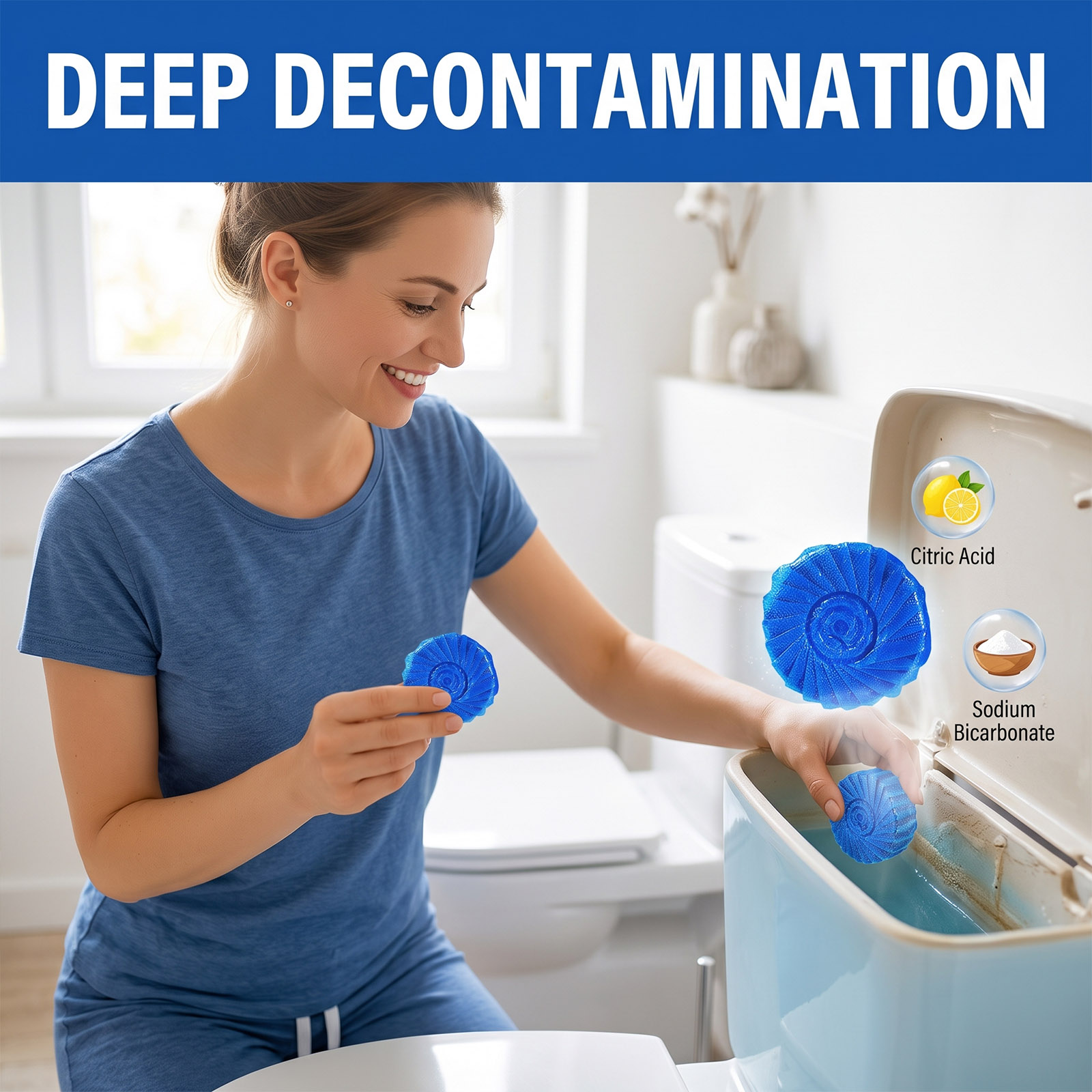 Blocchi Effervescenti Blu per  - Shower Steamer Tablet recensione e prezzo