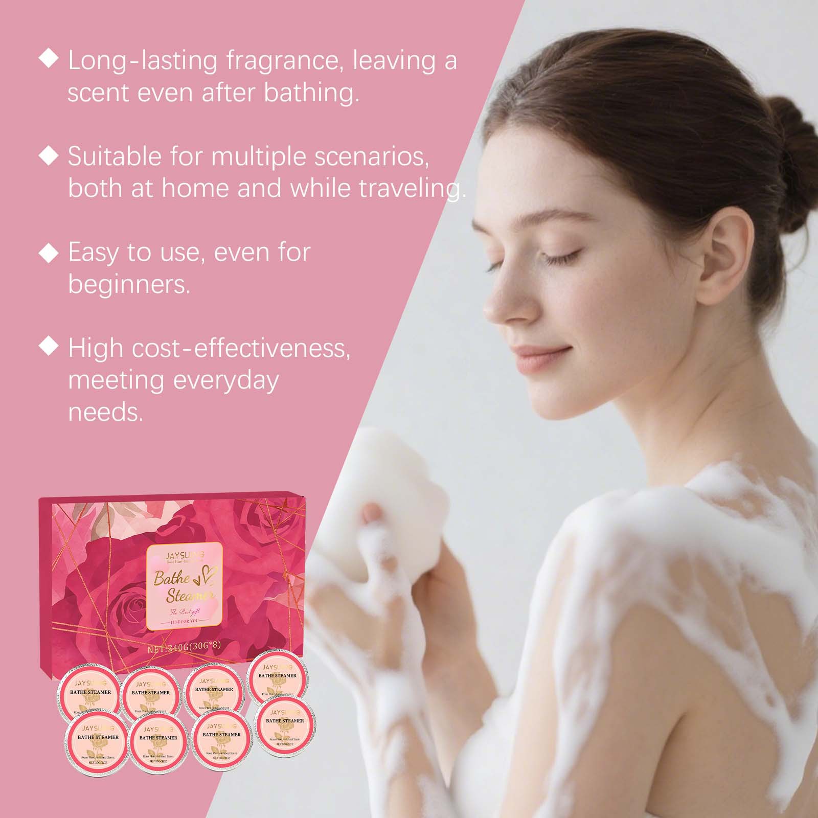 Compresse da Bagno Jaysuing al - Shower Steamer Tablet recensione e prezzo