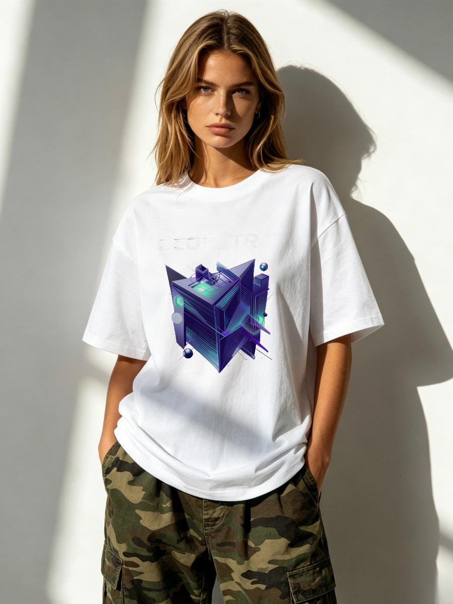 T-shirt in cotone da donna, st - Spa Wellness Retreat recensione e prezzo